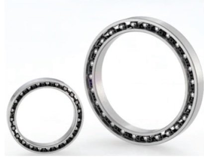 Ultra-thin deep groove ball bearings with excellent properties for application in robotics